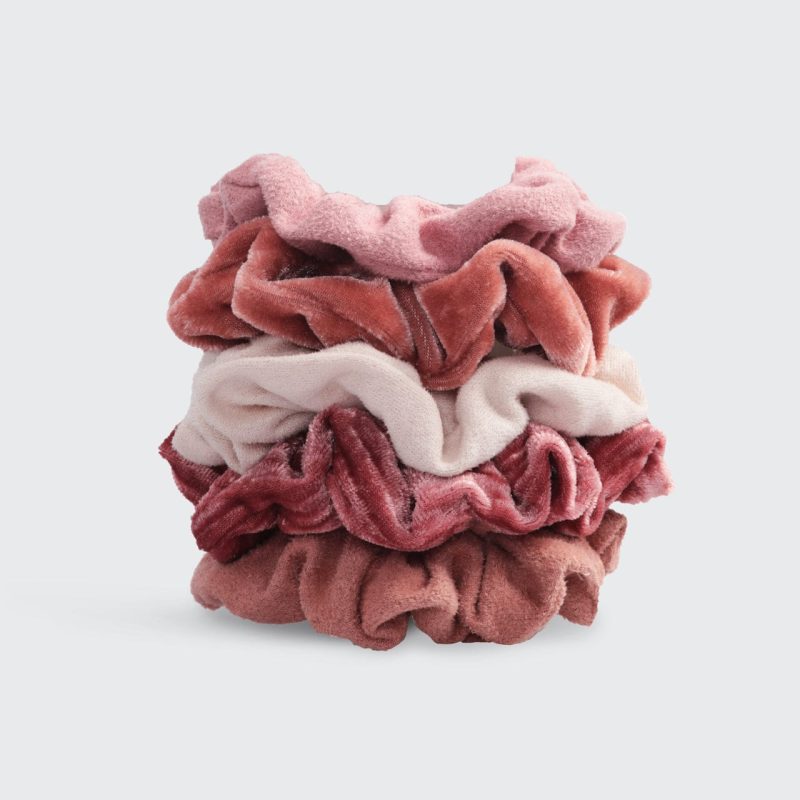 3188 Hair scrunchies velvet blush mauve 1280x1280px 63ed4156 1fcd 4a6c 808b b7f45dfc71d3