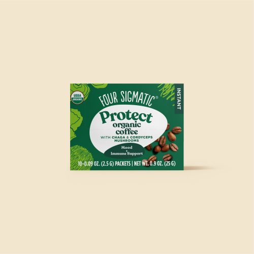 4897039310721 Protect Instant Coffee Half Caf Box Front 072023