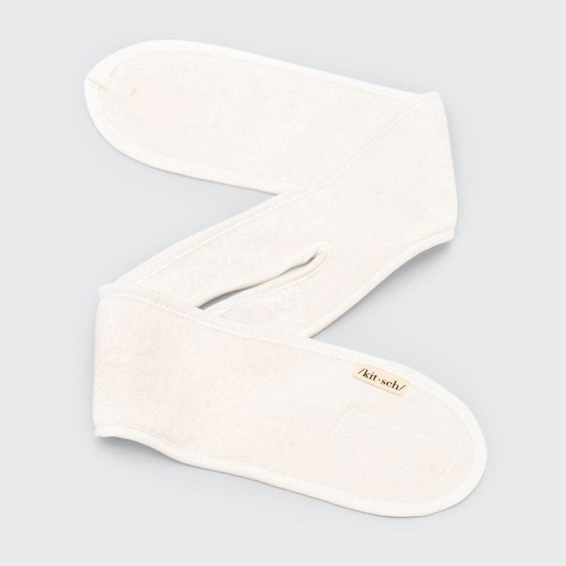 5274 Eco cotton spa headband ivory