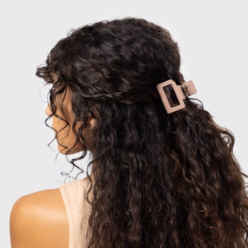 60428 Hair lifestyle Recycled Plastic Assorted ClawClip 3pc Oversized ClawClip neutrals 1280x1280px