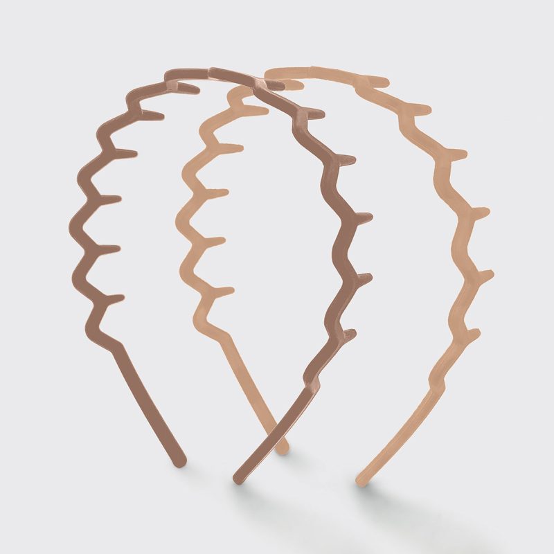 60459 RecycledPlastic ZigZagHeadband 2pc Model Hair Neutral 1280x1280px 170424c7 493f 4a58 92b3 98dfcb319aed