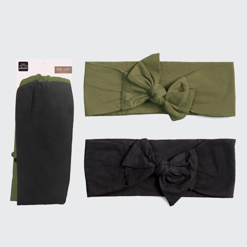 6318 cottonadjustableheadband2pc moss