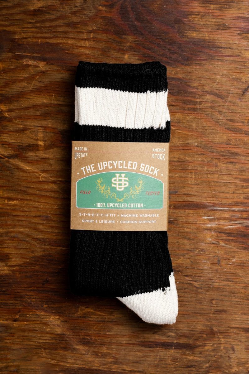 BLACK ColorMatchUpcycleSock