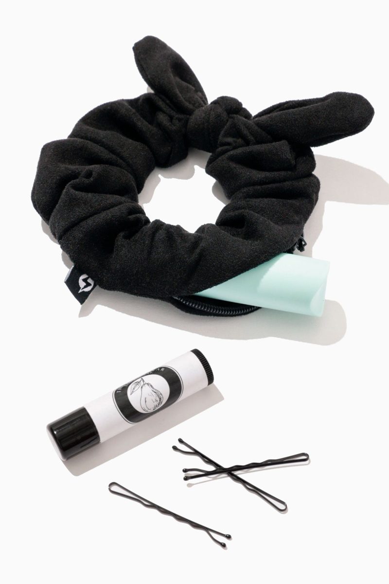 BeFulfilled Popflex Hair Scrunchie Black Unzipped