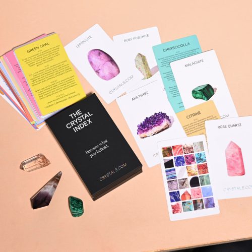 CRYSTAL INDEX card deck27483