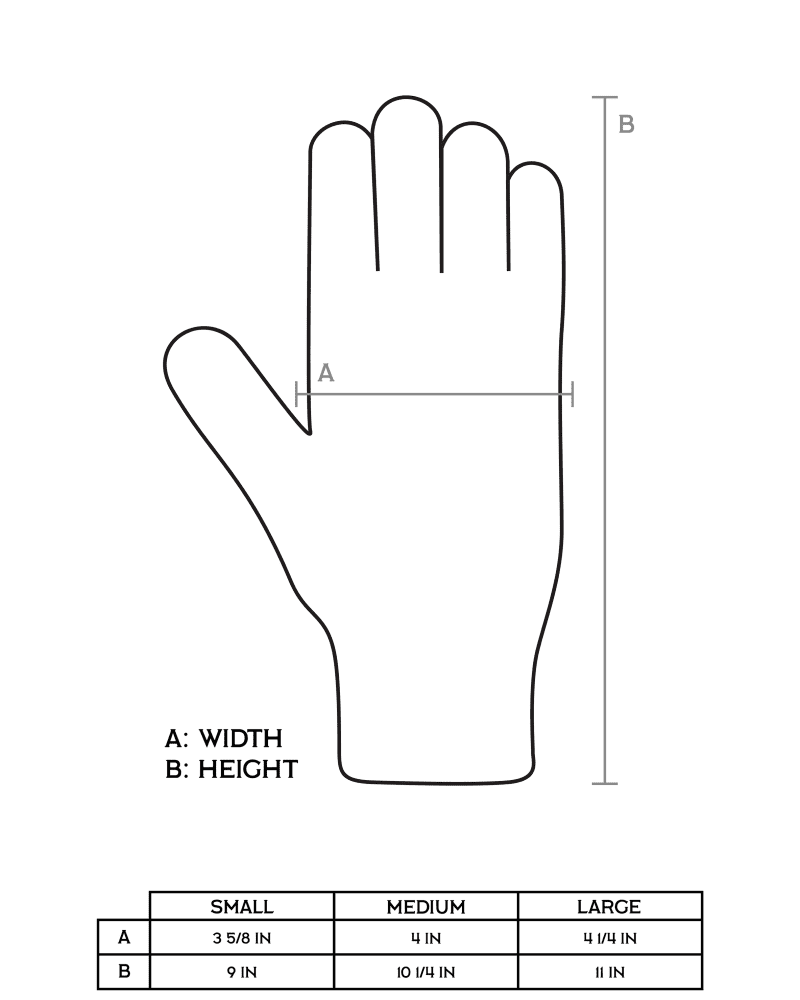 Full Finger Glove Measurements 15d0b595 2e1a 4f9f 80da 10fce6fb250a