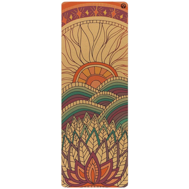 Mountain Magic Aura Cork Yoga Mat