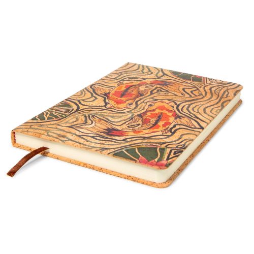 Pond Of Harmony Cork Journal Book Side