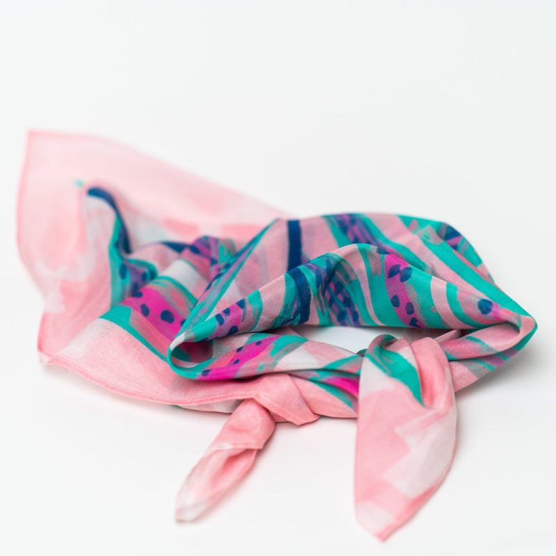 Pretti Cool Collab Scarf Tied