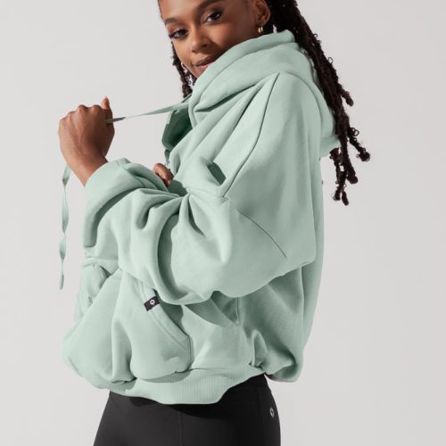 PulloverCloudHoodie Mint 5022 0306 Edit