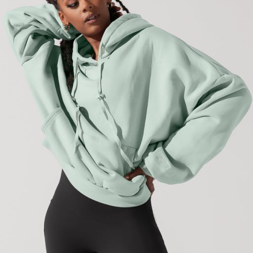 PulloverCloudHoodie Mint 5022 0313 Edit