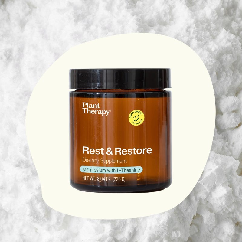 Rest Restore Magnesium Powder Herbal Supplement 120ct 06