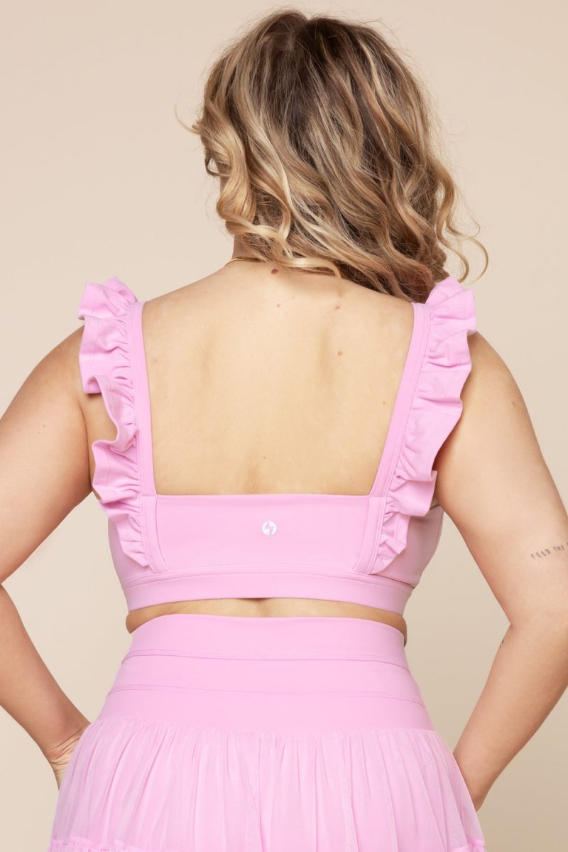 Romance Ruffle Bra Bubblegum A1012 02025 Edit