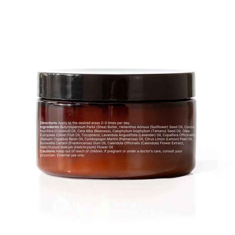 Silky Soft Healing Balm 4oz Back