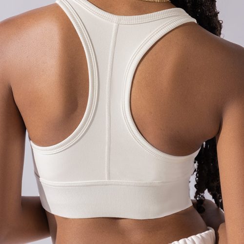 Sweat Sesh Long Bra Cream A1004 0542