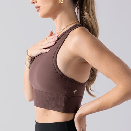 Sweat Sesh Long Bra Truffle A100 0376