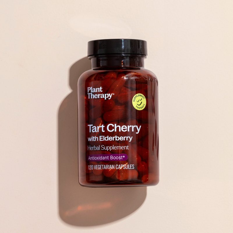 Tart Cherry Elderberry Herbal Supplement 120ct 03