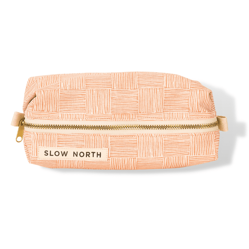 Travel Pouch Pink Pampas Slow North