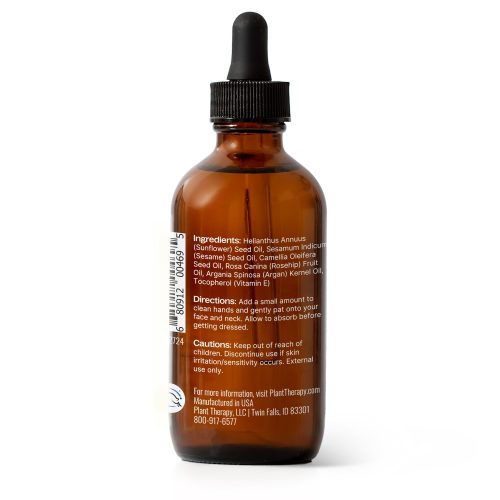 Younger Glo Facial Oil 4oz back