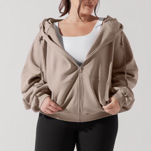 ZipCloudHoodie Taupe 5002 0001 Edit