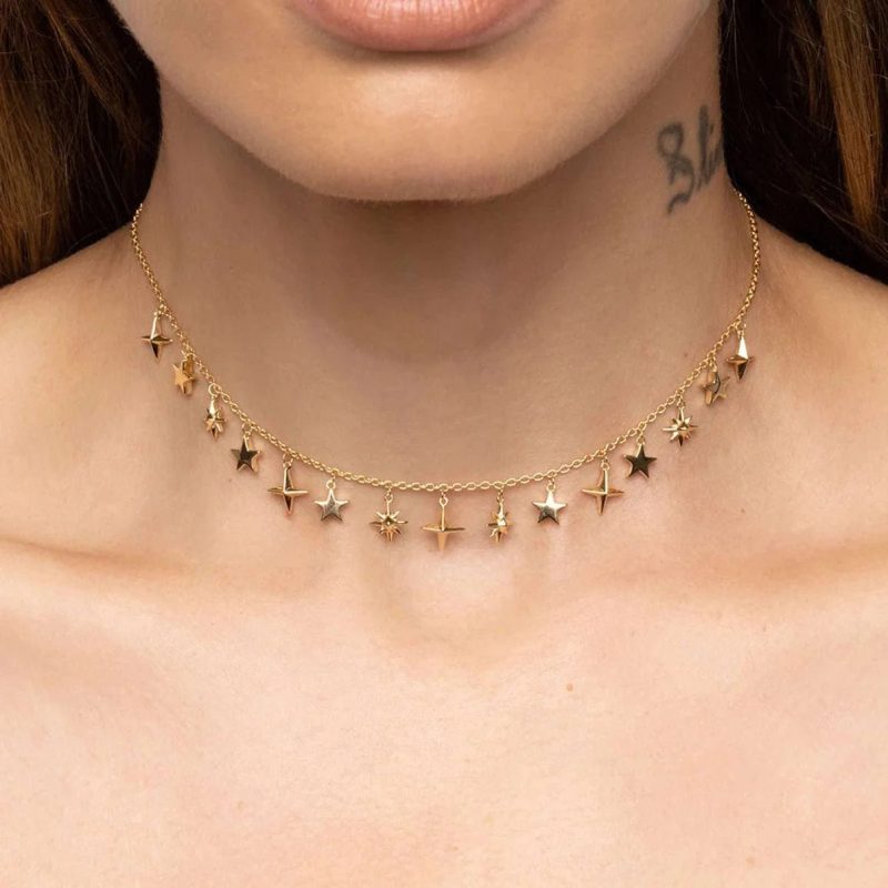 awe inspired all the stars choker 360779