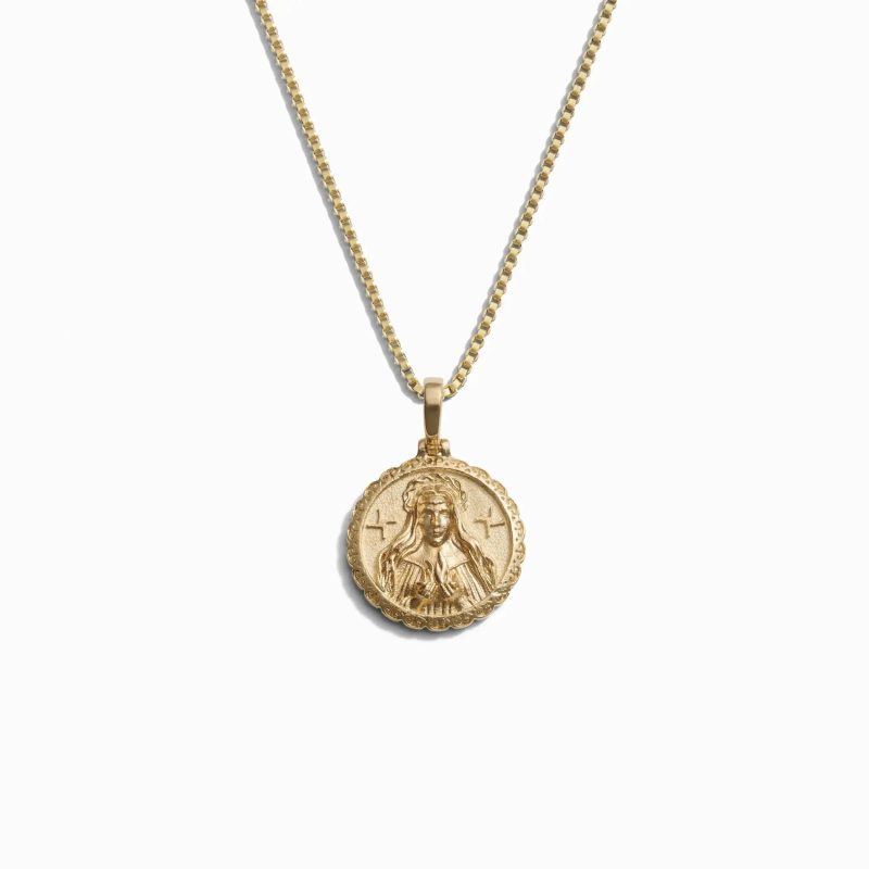 awe inspired necklaces 14k yellow gold vermeil 16 18 mini mini brigid necklace 32786431442996