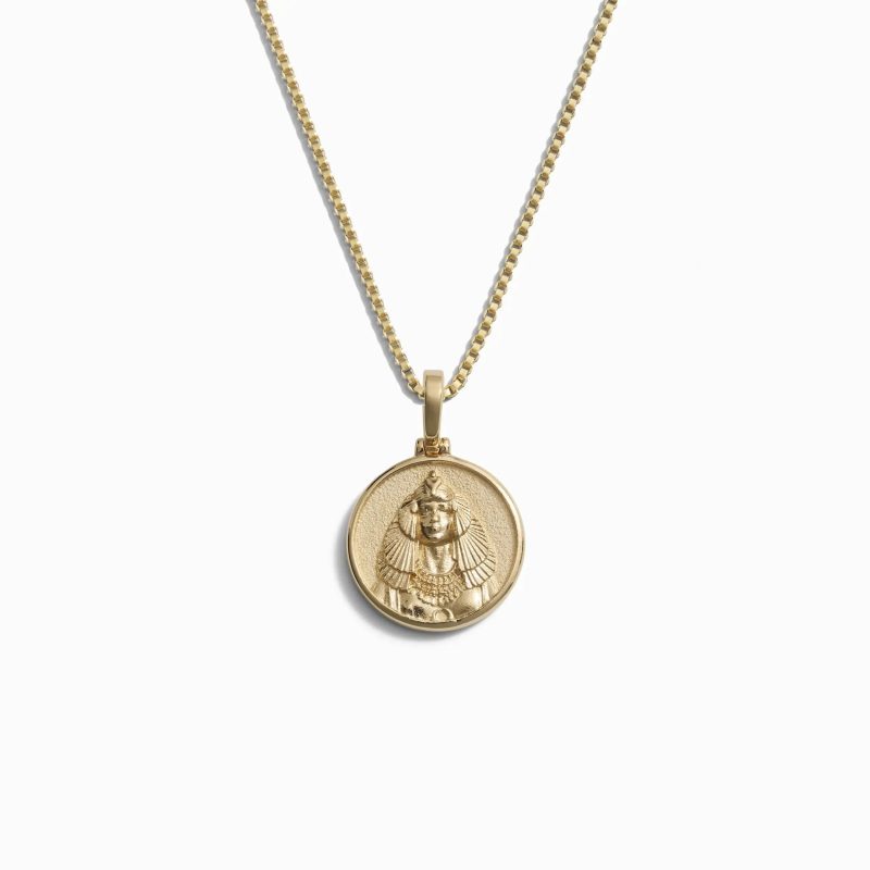 awe inspired necklaces 14k yellow gold vermeil 16 18 mini mini cleopatra necklace 32786425151540