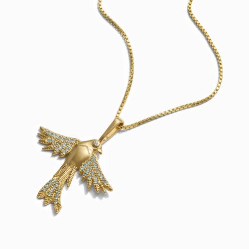 awe inspired necklaces 14k yellow gold vermeil 16 18 suffragist bluebird necklace 33482071736372