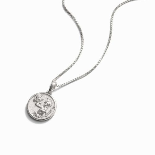 awe inspired necklaces sterling silver 16 18 mini athena necklace 31251391676468