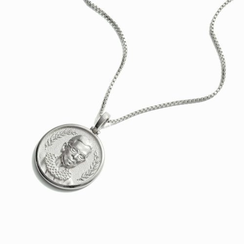 awe inspired necklaces sterling silver 16 18 ruth bader ginsburg necklace 31001113002036