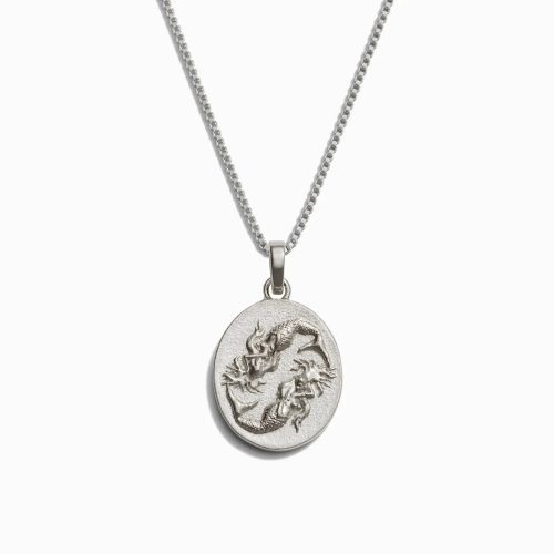 awe inspired necklaces sterling silver pisces standard zodiac goddess necklace 32914537545780