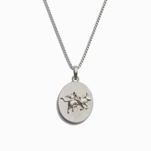 awe inspired necklaces sterling silver taurus standard zodiac goddess necklace 32914537742388