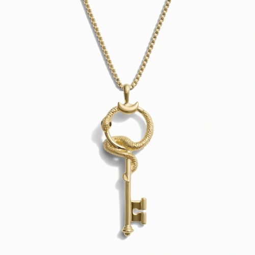 Awe Inspired The Gate of Hades Key Necklace