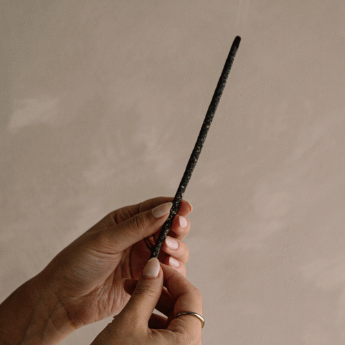 how to use incense stick