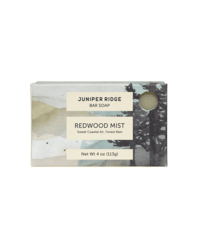 juniper ridge redwood mist bar soap 610142