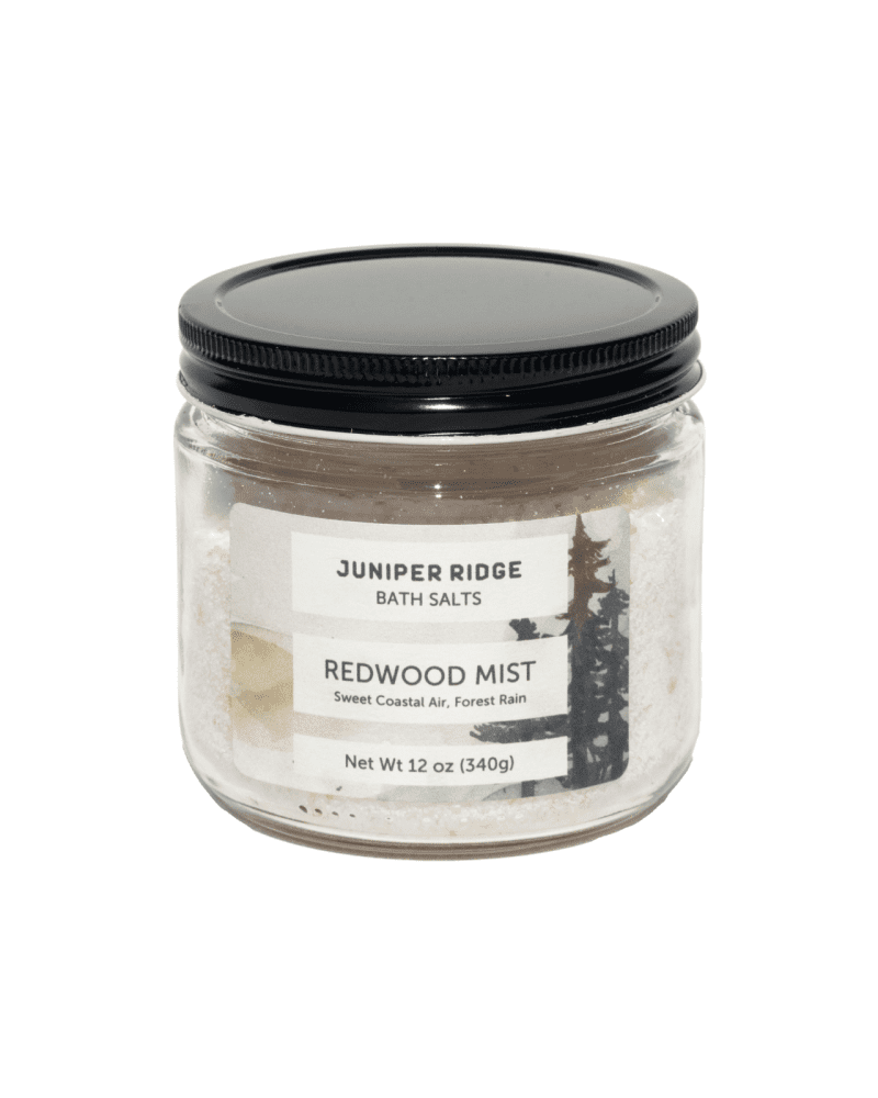 juniper ridge redwood mist bath salt 607258