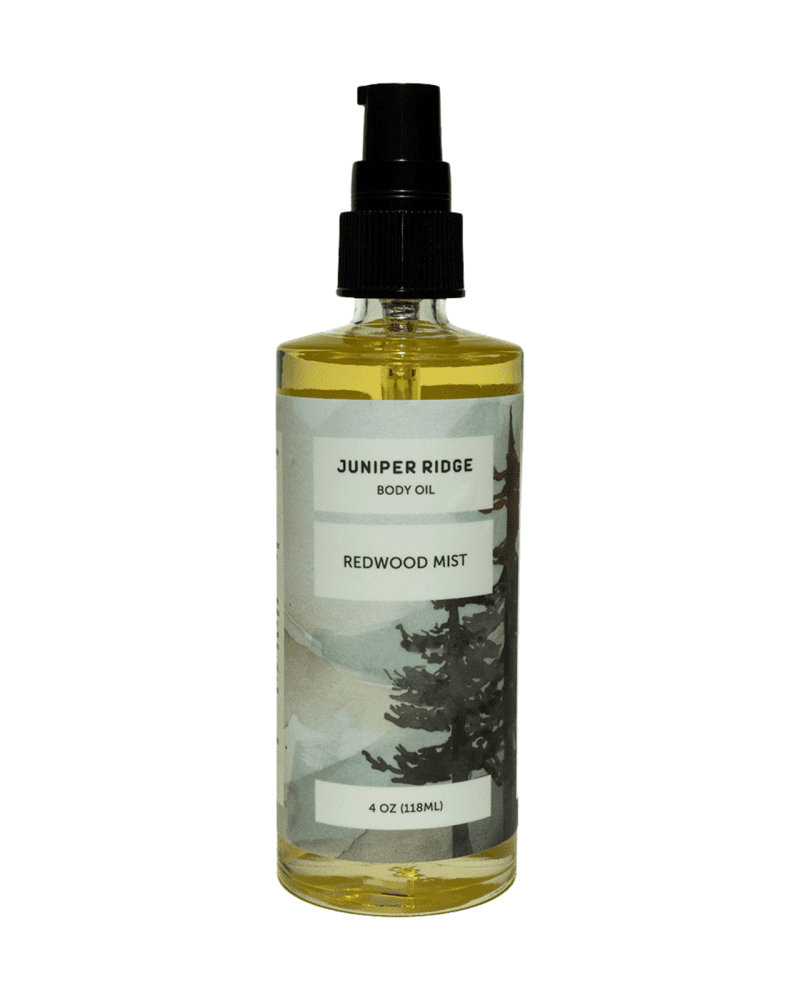 juniper ridge redwood mist body oil 775529