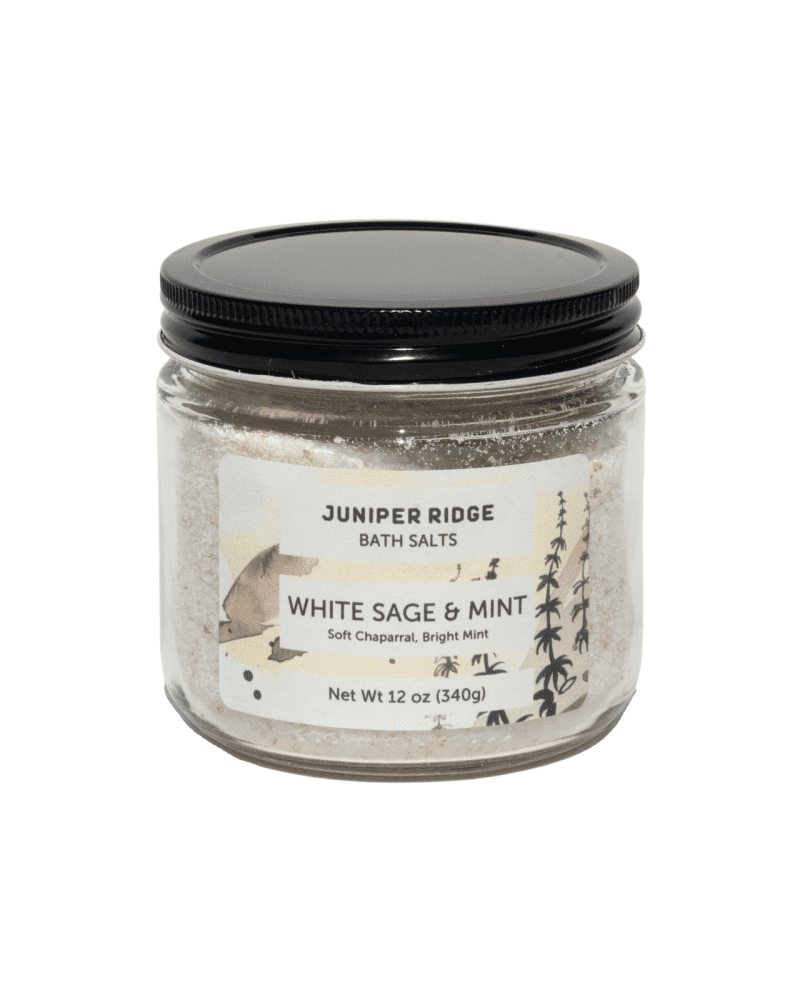 juniper ridge white sage mint bath salt 373776