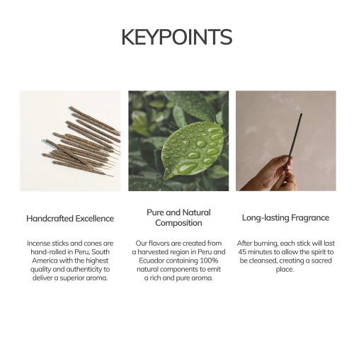 main points incense mini palo santo