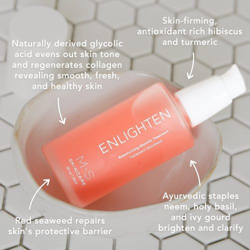 ms skincare enlighten retexturizing glycolic treatment 228598