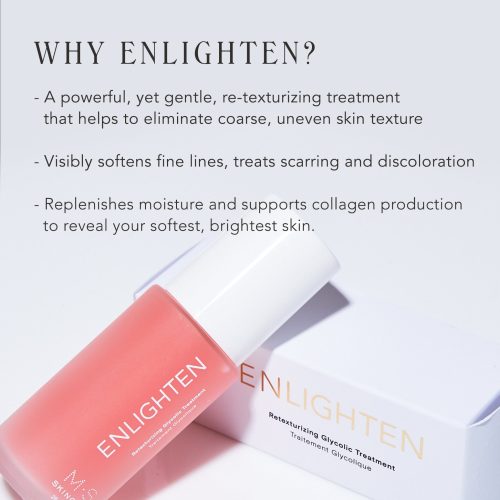 ms skincare enlighten retexturizing glycolic treatment 540286