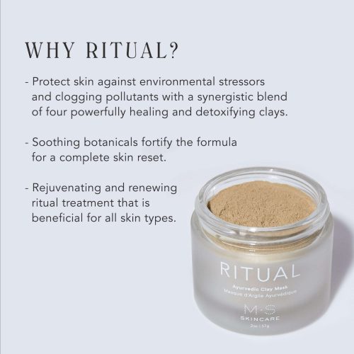 ms skincare ritual ayurvedic clay mask 863384