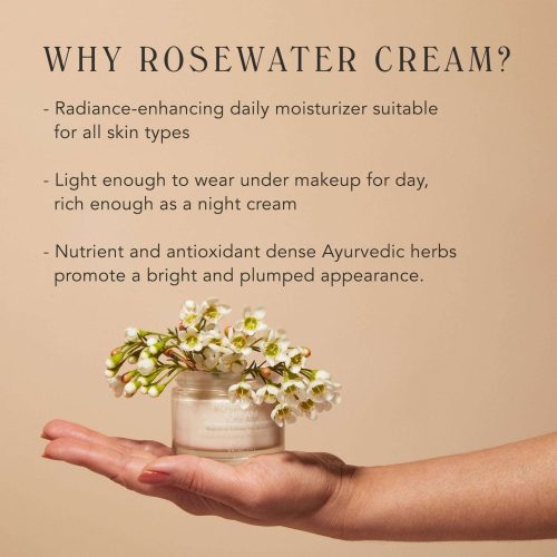 ms skincare rosewater cream radiance enhancing moisturizer 368575