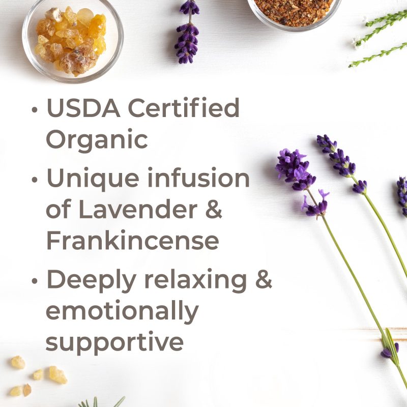 organic lavender infused frankincense benefits