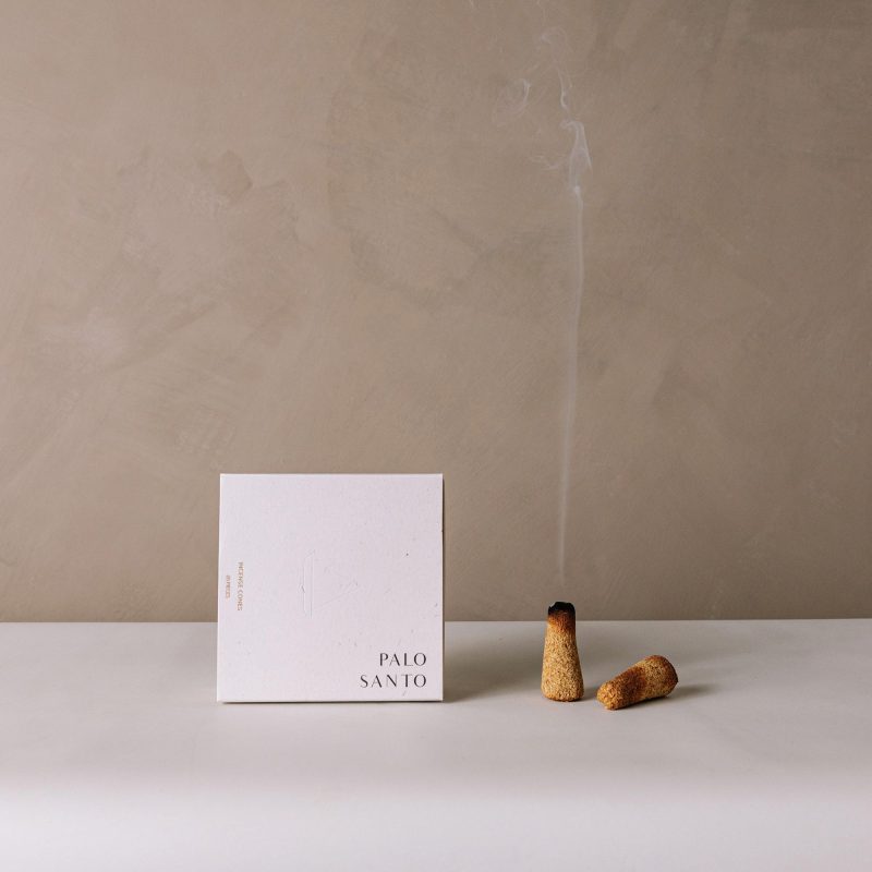 palo santo incense cone