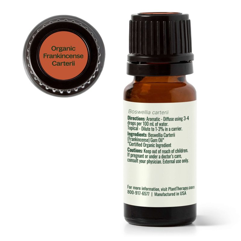 plant therapy organic frankincense carterii essential oil 712953