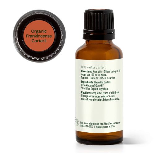 plant therapy organic frankincense carterii essential oil 801110