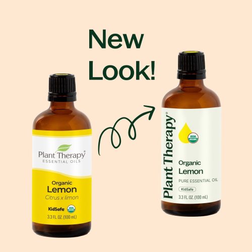 plant therapy organic lemon essential oil 928921