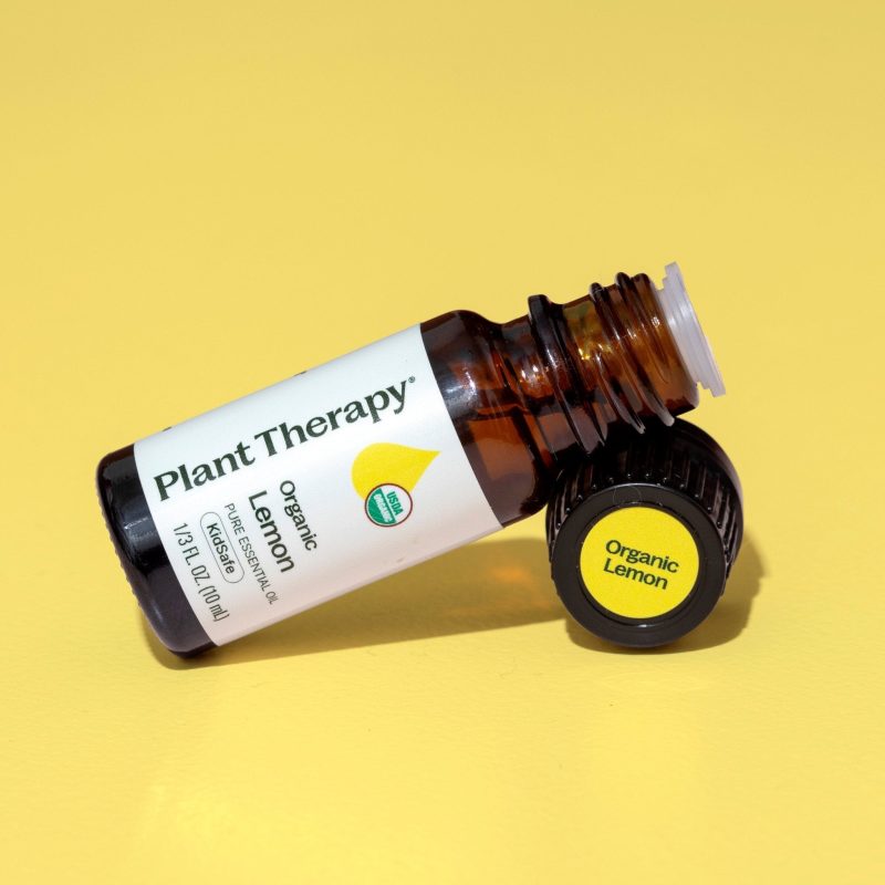 plant therapy organic lemon essential oil 962987