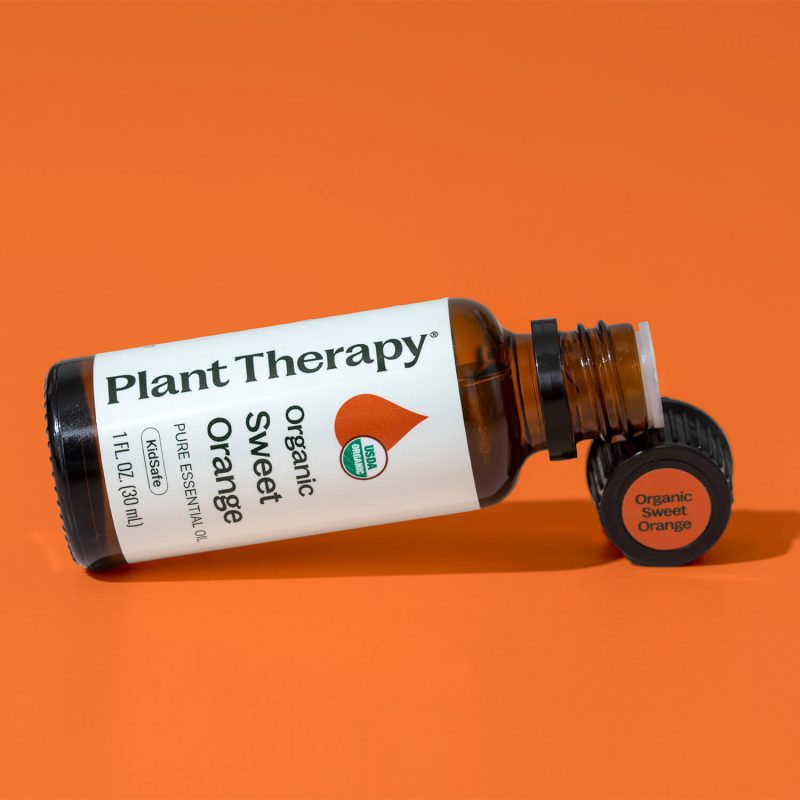 plant therapy organic sweet orange essential oil 212448